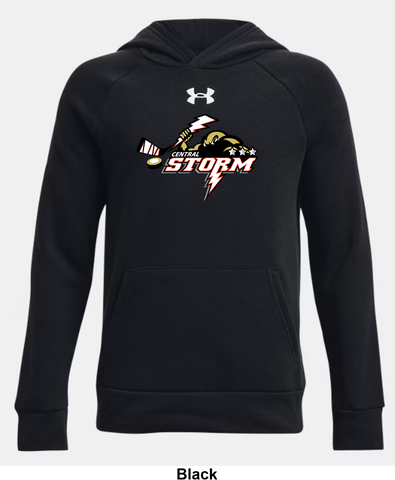 Central Storm Under Armour Rival Fleece Hoodie - Front N' Centre