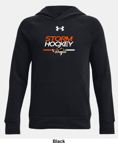 Central Storm Under Armour Rival Fleece Hoodie - Line Change