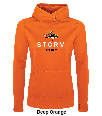 Central Storm - Slap Shot - Game Day Fleece Ladies' Hoodie