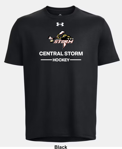 Central Storm Under Armour Team Tech T-Shirt - Two Line