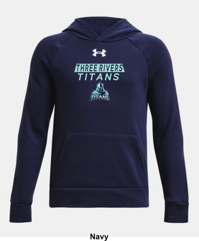 Three Rivers Titans Under Armour Rival Fleece Hoodie - Playmaker