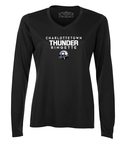 2024 U8 Charlottetown Thunder Pro Team Ladies Long Sleeve Tee