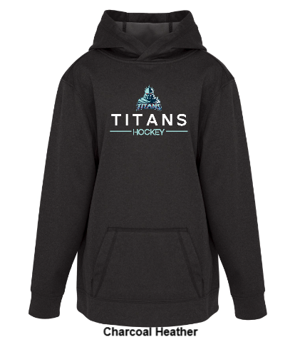 Three Rivers Titans - Slap Shot - Game Day Fleece Hoodie
