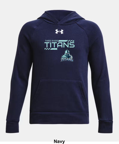 Three Rivers Titans Under Armour Rival Fleece Hoodie - Top Shelf