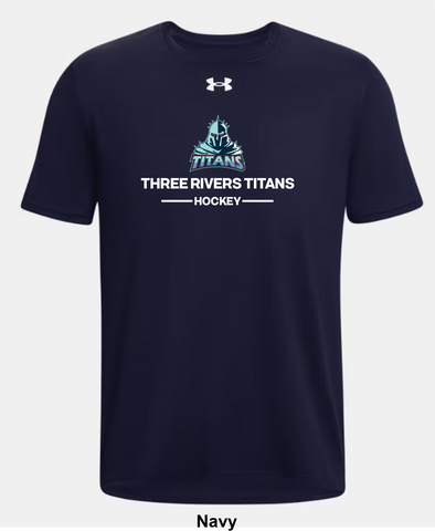 Three Rivers Titans Under Armour Team Tech T-Shirt - Two Line