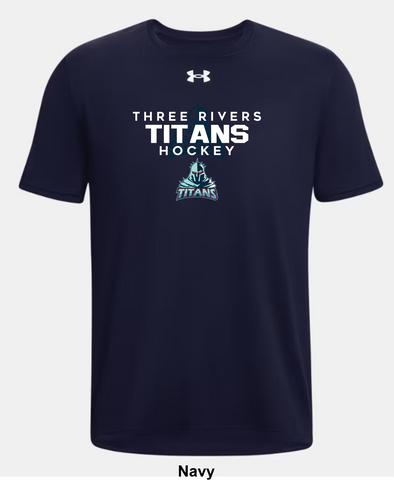 Three Rivers Titans Under Armour Team Tech T-Shirt - Authentic
