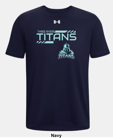 Three Rivers Titans Under Armour Team Tech T-Shirt - Top Shelf