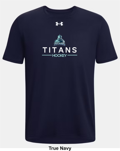 Three Rivers Titans Under Armour Team Tech T-Shirt - Slap Shot