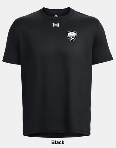 Stratford Soccer Under Armour Team Tech T-Shirt - Front Left Chest Logo
