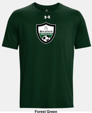 Stratford Soccer Under Armour Team Tech T-Shirt - Front N' Centre