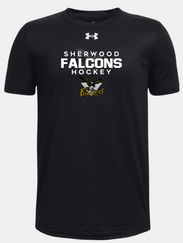 U11 Sherwood Falcons Under Armour Team Tech Youth T-Shirt