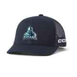 Three Rivers Titans CCM Meshback Trucker Hat