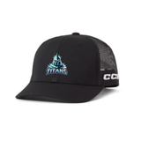Three Rivers Titans CCM Meshback Trucker Hat