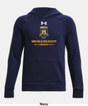 Mid Isle Wildcats Under Armour Rival Fleece Hoodie - Two Line