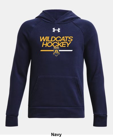 Mid Isle Wildcats Under Armour Rival Fleece Hoodie - Line Change