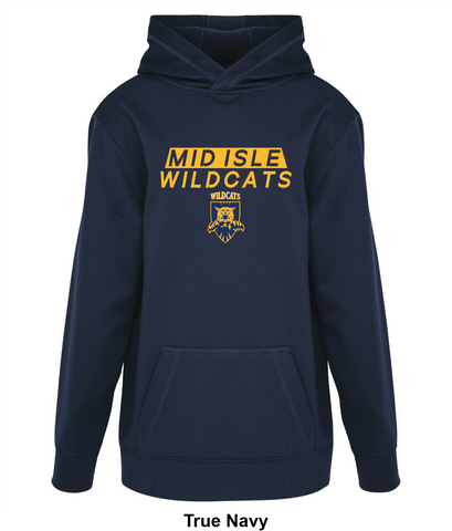 Mid Isle Wildcats - Playmaker - Game Day Fleece Hoodie