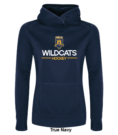 Mid Isle Wildcats - Slap Shot - Game Day Fleece Ladies' Hoodie