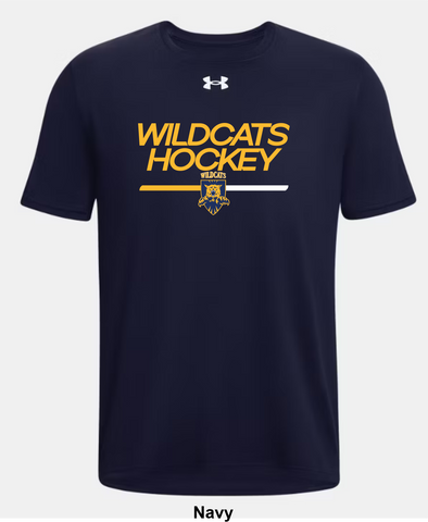 Mid Isle Wildcats Under Armour Team Tech T-Shirt - Line Change