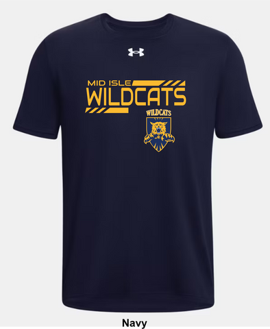 Mid Isle Wildcats Under Armour Team Tech T-Shirt - Top Shelf