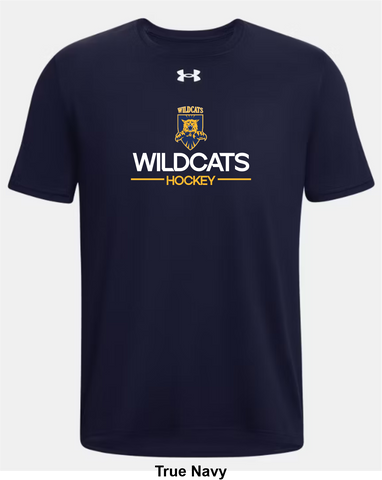 Mid Isle Wildcats Under Armour Team Tech T-Shirt - Slap Shot
