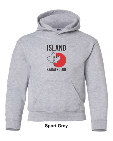 Island Karate Club Gildan Heavy Blend Youth Hoodie