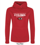 Capital District Cyclones - Authentic - Game Day Fleece Ladies' Hoodie