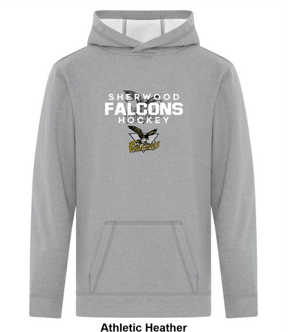 U11 Sherwood Falcons ATC Game Day Fleece Adult Hoodie