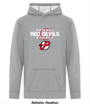 Pownal Red Devils - Authentic - Game Day Fleece Hoodie