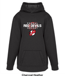 Pownal Red Devils - Authentic - Game Day Fleece Hoodie