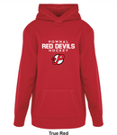 Pownal Red Devils - Authentic - Game Day Fleece Hoodie