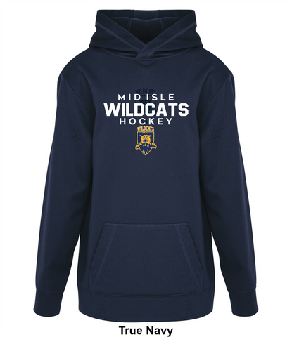 Mid Isle Wildcats - Authentic - Game Day Fleece Hoodie