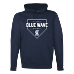 Atlantic Baseball Academy Blue Wave Home Plate Hoodie