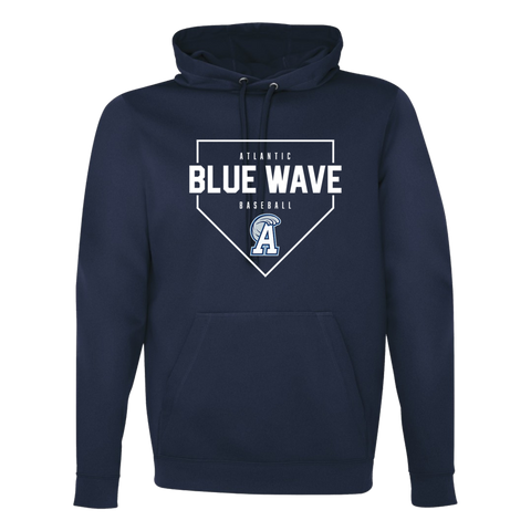 Atlantic Baseball Academy Blue Wave Home Plate Hoodie