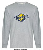West Royalty Rockets - Front N' Centre - Everyday Ring Spun Cotton Long Sleeve Tee