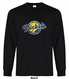 West Royalty Rockets - Front N' Centre - Everyday Ring Spun Cotton Long Sleeve Tee