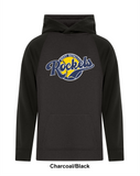 West Royalty Rockets - Front N' Centre - Game Day Fleece Two Tone Hoodie
