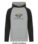 West Royalty Rockets - GameTime - Game Day Fleece Two Tone Hoodie