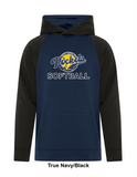 West Royalty Rockets - GameTime - Game Day Fleece Two Tone Hoodie