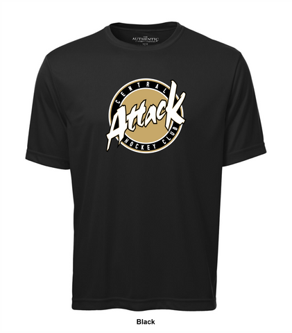 Central Attack Gold - Front N' Centre - Pro Team Tee