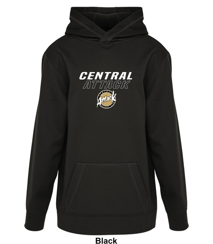 Central Attack Gold - Sidelines - Game Day Fleece Hoodie