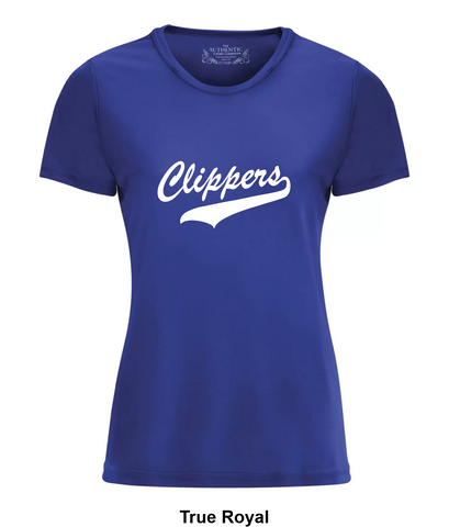 Cardigan Clippers Softball - Front N' Centre - Pro Team Ladies' Tee