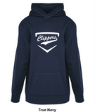 Three Rivers Clippers Softball - Home Plate - Game Day Fleece Hoodie
