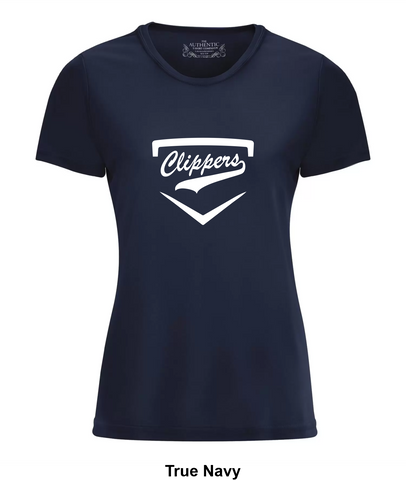 Cardigan Clippers Softball - Home Plate - Pro Team Ladies' Tee