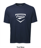 Three Rivers Clippers Softball - Home Plate - Pro Team Tee