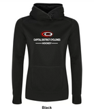 Capital District Cyclones - Two Line - Game Day Fleece Ladies' Hoodie