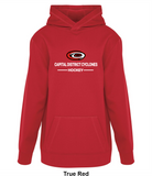 Capital District Cyclones - Two Line - Game Day Fleece Hoodie