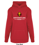 North River Flames - Two Line - Game Day Fleece Hoodie