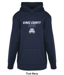 Kings County Kings (Grey) - Sidelines - Game Day Fleece Hoodie