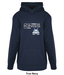 Kings County Kings (Grey) - Top Shelf - Game Day Fleece Hoodie