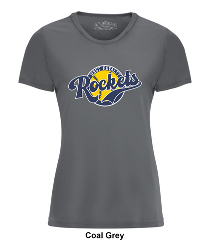 West Royalty Rockets - Front N' Centre - Pro Team Ladies Tee